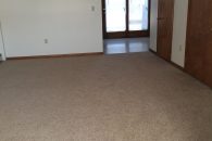 doors leading to half bath&storage